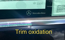 Mercedes aluminum oxidation repair
