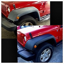 Jeep auto trim, blackout